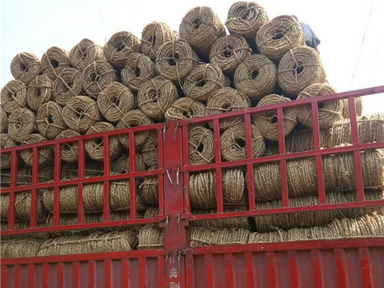 設(shè)備包裝防滑管樁草繩品質(zhì)保證 設(shè)備包裝防滑管樁草繩品質(zhì)保證
